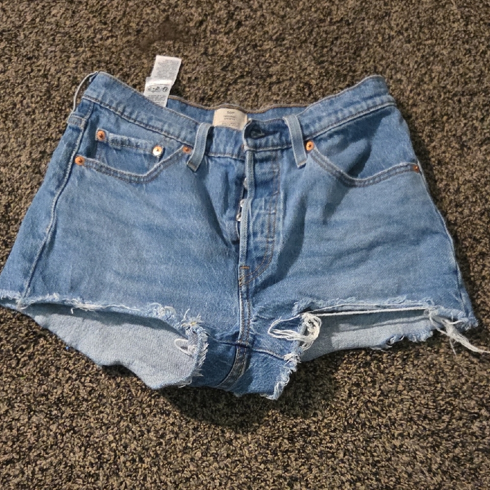 Denim Blue Women's Shorts